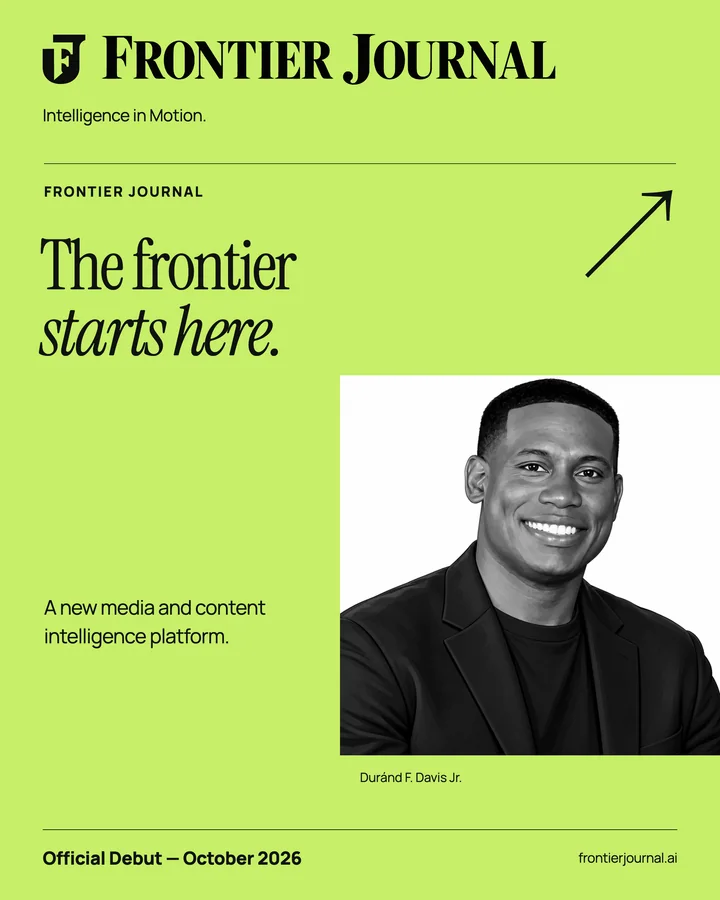 Duránd F. Davis Jr — The frontier starts here.