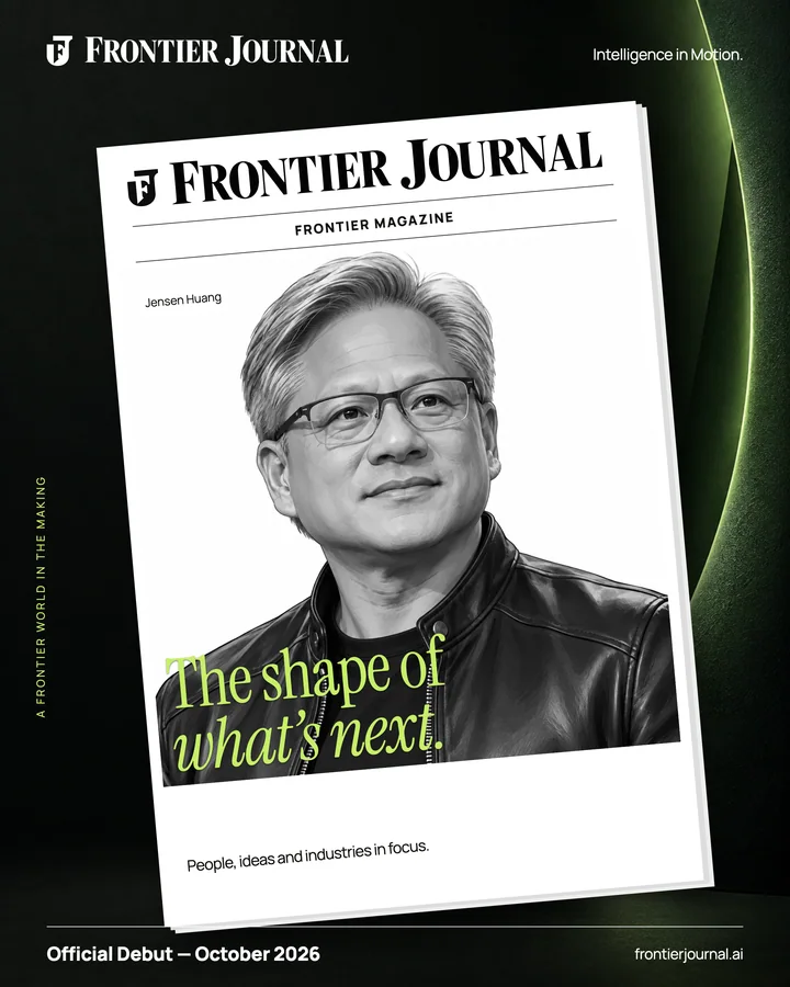 Jensen Huang — The shape of what’s next.
