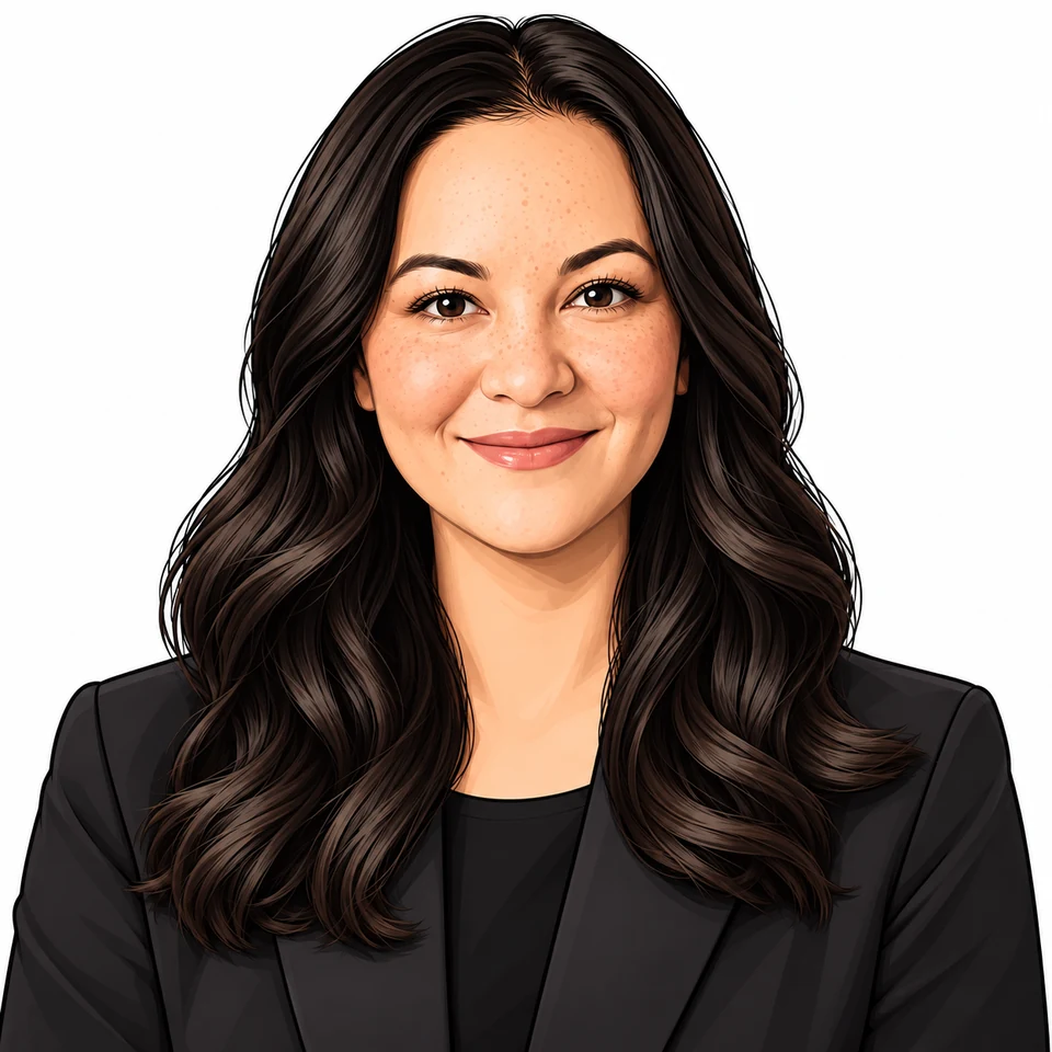 Illustrated portrait of Minna Song